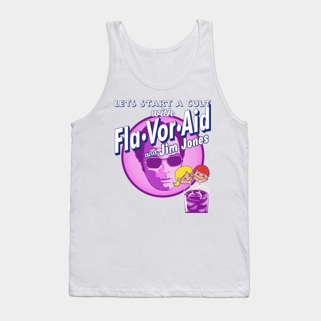 Jim Jones Flavor Aid Tank Top by Renegade Rags